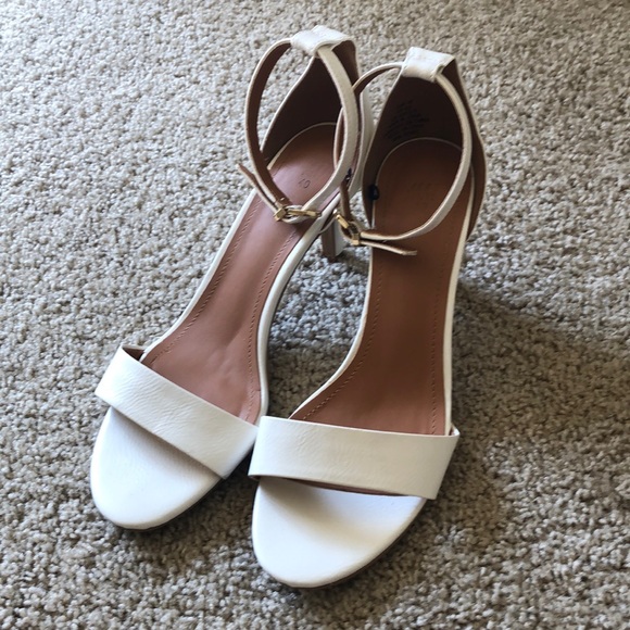 H&M Shoes - H&M white heels